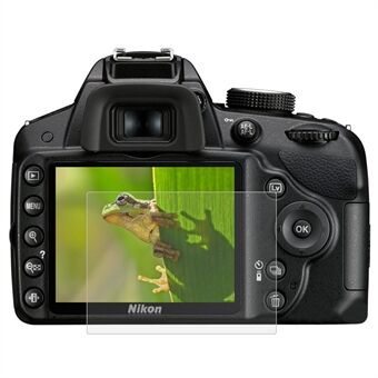 PULUZ PU5511 0.3mm 9H kameran karkaistu lasi näytönsuoja 2.5D Nikon D3200 D33000 kameroille