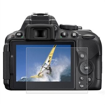 PULUZ PU5508 0.3mm 9H kameran karkaistu lasi näytönsuoja 2.5D Nikon D5300 D5500 kameroille