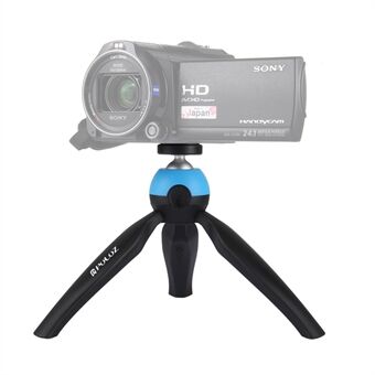 PULUZ Head Mini kolmijalkateline 360 asteen pallopäällä GoPro DSLR-kameroihin - sininen