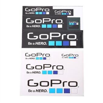 GoPro Hero-kamera-tarrat - Tarrat - Graafinen liima - Setti, 9 kpl.