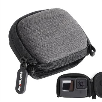 SUNNYLIFE B593 Insta360 GO 3 / DJI Action 3 / GoPro Sports Camera Hard Shell kangassäilytyslaukku Iskunkestävä vetoketjullinen laukku aukolla