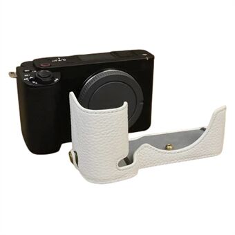Sony ZV-E1 Half Body Cover Aito lehmännahkainen kameran pohjakotelo akun aukolla