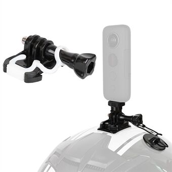 Kypärän kiinnityssarja Insta360:lle, toimintakameran alumiiniseoksesta valmistettu moottoripyöräkiinnityssarja