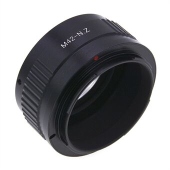 Objektiivin kiinnityssovitin Objektiivin muunnoksen Ring , joka on yhteensopiva M42:n ja Nikon Z6 Z7:n kanssa