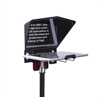 Kannettava puhelin DSLR-kamera Mini Teleprompter Tablet-älypuhelinkehote videon tallentamiseen suoratoiston haastattelupuheen
