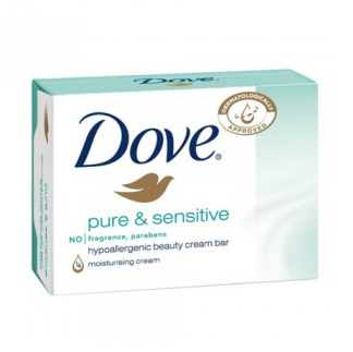 Dove saippuapala - Käsisaippua - Herkälle iholle - 100 grammaa