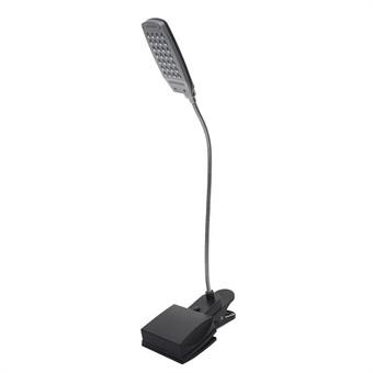 Joustava 28 LED Super Bright Clip USB Lampe