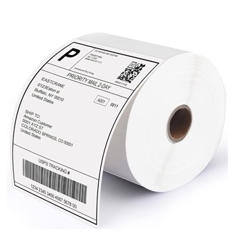 Zebra-yhteensopiva tarra - 300 kpl. 102 x 152 mm