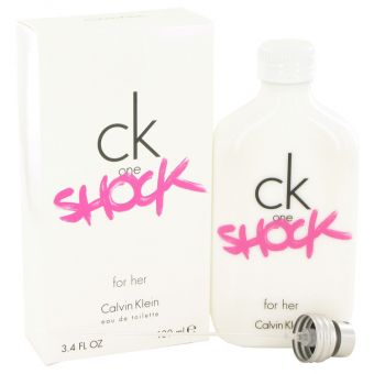 CK One Shock by Calvin Klein - Eau De Toilette Spray 100 ml - naisille