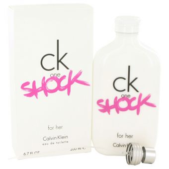 CK One Shock by Calvin Klein - Eau De Toilette Spray 200 ml - naisille