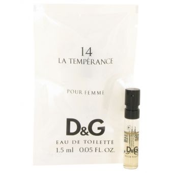 La Temperance 14 by Dolce & Gabbana - Vial (Sample) 1 ml - naisille