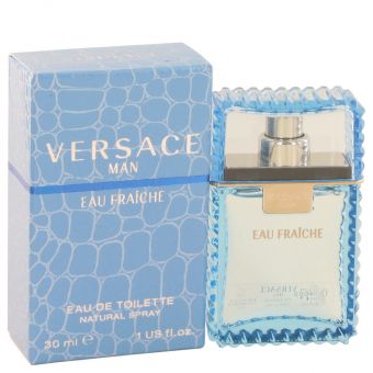 Versace Man by Versace - Eau Fraiche Eau De Toilette Spray (Blue) 30 ml - miehille