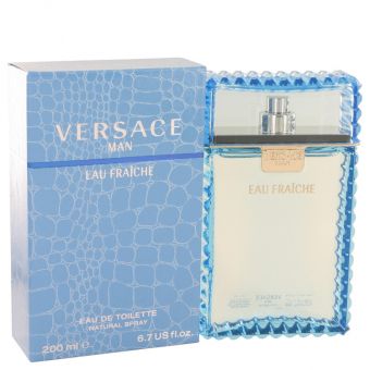 Versace Man by Versace - Eau Fraiche Eau De Toilette Spray (Blue) 200 ml - miehille